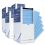 wellsabib premium Patientenservietten im Dispenser (4 x 125 Stück): hellblau