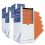 wellsabib premium Patientenservietten im Dispenser (4 x 125 Stück): orange