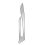 Skalpellklingen steril Karbonstahl: Fig. 15C