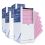 wellsabib premium Patientenservietten im Dispenser (4 x 125 Stück), rosa