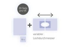 IMPLANTIS MKG-Set Haut, steril