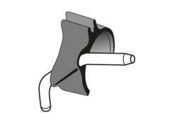 Winkelstück Zubehör, Sprayclip
