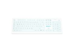 Purekeys medizinische Hygienetastatur 105 IP66, Funk, USB, DE